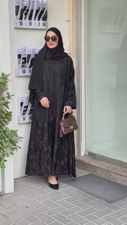 Elara Brown Abaya