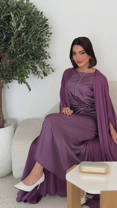 Fatima Purple Dress