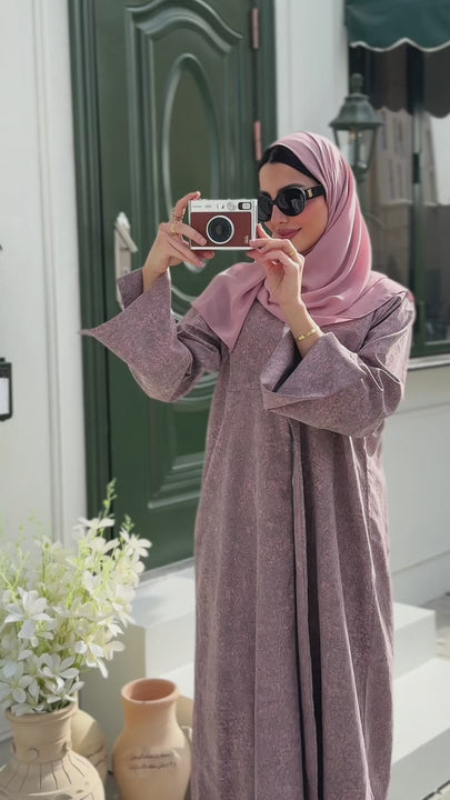 Sarah Pink Abaya