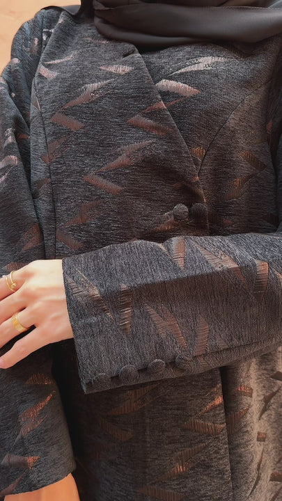 Eleanor Red Abaya